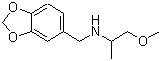CAS#: 418780-46-8, N-(1,3-Benzodioxol-5-Ylmethyl)-1-Methoxy-2-Propanamine