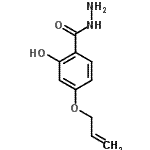 CAS 登录号：418784-34-6， 4-(烯丙氧基)-2-羟基苯甲酰肼