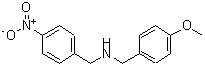 CAS 登录号：418784-70-0， 1-(4-甲氧基苯基)-N-(4-硝基苄基)甲胺