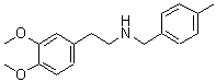 CAS 登录号：418789-66-9， 2-(3,4-二甲氧基苯基)-N-(4-甲基苄基)乙胺