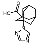 CAS#: 418805-51-3, 3-(1H-1,2,4-Triazol-1-Yl)-1-Adamantanecarboxylic Acid