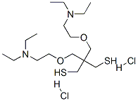 CAS 登录号:41945-14-6, 2,2-二((2-(二乙基氨基)乙氧基)甲基)-1,3-丙烷二硫醇二盐酸盐