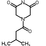CAS#: 419538-87-7, 4-(3-Methylbutanoyl)-2,6-Piperazinedione