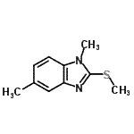CAS#: 419540-44-6, 1,5-Dimethyl-2-(Methylsulfanyl)-1H-Benzimidazole