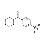 CAS 登录号：419543-02-5， 环己基[4-(三氟甲基)苯基]甲酮