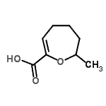 CAS#: 419565-47-2, 7-Methyl-4,5,6,7-Tetrahydro-2-Oxepinecarboxylic Acid