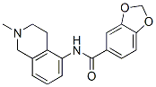 CAS#: 41957-39-5, 3,4-Methylenedioxy-N-(1,2,3,4-Tetrahydro-2-Methylisoquinolin-5-Yl)Benzamide