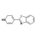 CAS#: 41969-53-3, 2-(1,2-Dihydro-4-Pyridinyl)-1,3-Benzothiazole