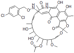 CAS#: 41970-84-7, 3-[(2,4-Dichlorobenzyloxy)Iminomethyl]Rifamycin SV