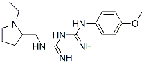 CAS#: 41988-53-8, 1-[(1-Ethyl-2-Pyrrolidinyl)Methyl]-5-(4-Methoxyphenyl)Biguanide