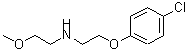 CAS#: 420104-73-0, 2-(4-Chlorophenoxy)-N-(2-Methoxyethyl)Ethanamine