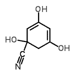 CAS#: 420121-07-9, 1,3,5-Trihydroxy-2,4-Cyclohexadiene-1-Carbonitrile