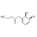 CAS 登录号：420121-22-8， (1S,2R)-3-{[(R)-丙基亚磺酰]甲基}-3,5-环己二烯-1,2-二醇