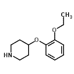 CAS#: 420137-19-5, 4-(2-Ethoxyphenoxy)Piperidine