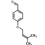 CAS 登录号：42053-93-0， 4-[(3-甲基-2-丁烯-1-基)氧基]苯甲醛