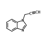 CAS#: 42076-28-8, 1-(2-Propyn-1-Yl)-1H-Benzimidazole
