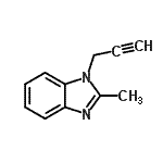 CAS#: 42076-29-9, 2-Methyl-1-(2-Propyn-1-Yl)-1H-Benzimidazole