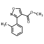 CAS#: 420807-93-8, Methyl 3-(2-Methylphenyl)-1,2-Oxazole-4-Carboxylate