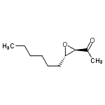 CAS 登录号：420849-80-5， 1-[(2R,3S)-3-己基-2-环氧乙烷基]乙酮