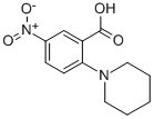 CAS 登录号：42106-50-3， 5-硝基-2-哌啶-1-基-苯甲酸