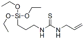 CAS 登录号：42168-36-5， 1-烯丙基-3-[3-(三乙氧基硅烷基)丙基]硫脲