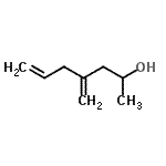 CAS#: 42201-30-9, 4-Methylene-6-Hepten-2-Ol
