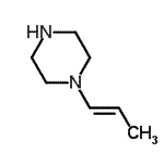 CAS#: 42299-64-9, 1-[(1E)-1-Propen-1-Yl]Piperazine