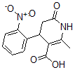 CAS#: 423120-03-0, 1,4,5,6-Tetrahydro-2-Methyl-4-(2-Nitrophenyl)-6-Oxo-3-Pyridinecarboxylic acid