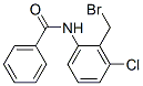 CAS 登录号：42313-44-0， N-[2-(溴甲基)-3-氯苯基]苯甲酰胺