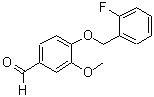 CAS#: 423156-68-7, 4-[(2-Fluorobenzyl)Oxy]-3-Methoxybenzaldehyde