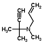 CAS#: 423162-79-2, N-Allyl-N,2-Dimethyl-3-Butyn-2-Amine