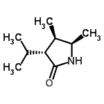 CAS#: 423184-05-8, (3R,4R,5R)-3-Isopropyl-4,5-Dimethyl-2-Pyrrolidinone