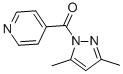 CAS 登录号：42329-05-5， 3,5-二甲基-1-(4-吡啶基羰基)-1H-吡唑