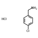 CAS#: 42365-43-5, 1-(4-Chlorophenyl)Methanamine Hydrochloride (1:1)