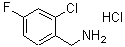 CAS#: 42365-60-6, 1-(2-Chloro-4-Fluorophenyl)Methanamine Hydrochloride (1:1)