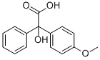 CAS 登录号：4237-50-7， 2-羟基-2-(4-甲氧基苯基)-2-苯基-乙酸