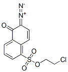 CAS 登录号：42372-36-1， 2-氯乙基 6-重氮基-5,6-二氢-5-氧代萘-1-磺酸酯