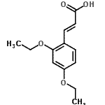CAS 登录号：423736-06-5， (2E)-3-(2,4-二乙氧基苯基)丙烯酸