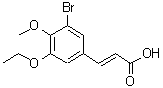 CAS#: 423736-20-3, (2E)-3-(3-Bromo-5-Ethoxy-4-Methoxyphenyl)Acrylic Acid