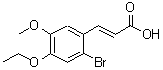 CAS#: 423753-00-8, (2E)-3-(2-Bromo-4-Ethoxy-5-Methoxyphenyl)Acrylic Acid