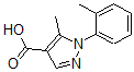CAS#: 423768-56-3, 5-Methyl-1-(2-Methylphenyl)-1H-Pyrazole-4-Carboxylic acid