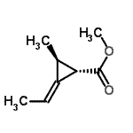 CAS#: 42419-00-1, Methyl (1S,2E,3S)-2-Ethylidene-3-Methylcyclopropanecarboxylate
