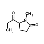 CAS 登录号：42435-94-9， 1-甲基-5-丙酰基-2-吡咯烷酮