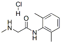CAS 登录号:42459-27-8, N-(2,6-二甲基苯基)-2-(甲基氨基)乙酰胺盐酸盐