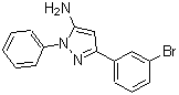 CAS 登录号：424808-07-1， 3-(3-溴苯基)-1-苯基-1H-吡唑-5-胺