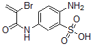 CAS 登录号：42486-84-0， 2-氨基-5-[(2-溴-1-氧代-2-丙烯-1-基)氨基]-苯磺酸