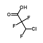 CAS#: 425-97-8, 3-Chloro-2,2,3-Trifluoropropanoic Acid