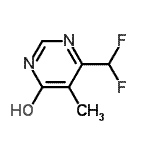 CAS#: 425394-85-0, 6-(Difluoromethyl)-5-Methyl-4(1H)-Pyrimidinone