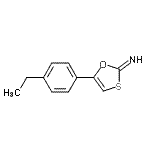 CAS#: 426820-89-5, 5-(4-Ethylphenyl)-1,3-Oxathiol-2-Imine