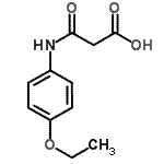 CAS 登录号：4270-38-6， 3-[(4-乙氧基苯基)氨基]-3-氧代丙酸
